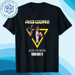 Alice Cooper World Tour 2025 Welcomto My Nightmare Virginia Beach September 24 Unisex T-Shirt