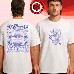 All Things Go Festival 2025 Venue Tee In Toronto ON On Oct 4-5 2025 At Budweiser Stage Merch Swan Song Toronto Lineup Two Sided Unisex T-Shirt