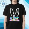 Bad Bunny X Super Bowl LX 2026 Merch Logo Two Sided Unisex T-Shirt
