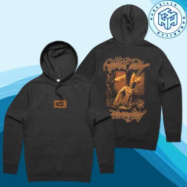 Baker Boy Djandjay Tour Gat Juy-Mak Two Sided Pull Over Hoodie Shirt