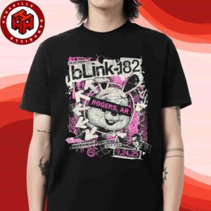 Blink-182 Missionary Impossible Tour Rogers AR 2025 Event Tee At Walmart AMP On Sept 24th 2025 Merchandise Unisex T-Shirt