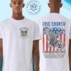 Eric Church Free The Machine Tour 2025-26 Smoke A Little Smoke Two Sided Unisex T-Shirt