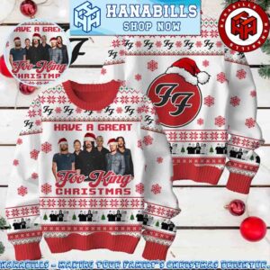 Foo Fighters Have A Great Foo King Christmas Gift Ugly Sweater Family Memories