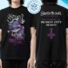 Ghost Official Skeletour 2025 Mexico City Night 1 September 23 Exclusive Merchandise Two Sided T-Shirt