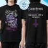 Ghost Official Skeletour 2025 Mexico City Night 2 September 24 Exclusive Merchandise Two Sided T-Shirt