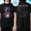 Ghost Skeletour World Tour Sept 23-24-25 2025 Palacio De Los Deportes Ciudad De Mexico MX Two Sided Unisex T-Shirt
