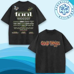 Good Things Festival 2025 Official Lineup Australia On December 5-7 Melbourne Sydney Brisbane Washed T-Shirt