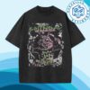 Iron Maiden Run For Your Lives World Tour 2026 Eddie Axe Fear Of The Dark Dates List Washed Tee Shirt