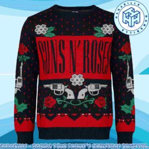 Guns N Roses Classic Rock Edition Family Memories And Christmas Gift Ugly Sweater