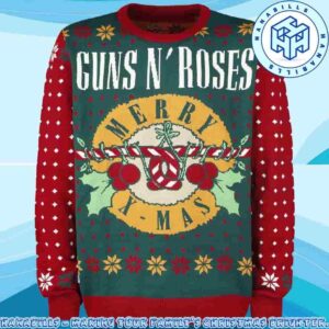Guns N Roses Merry X-Mas Family Memories And Christmas Gift Ugly Sweater