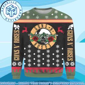 Guns N Roses Welcome to the Cozy Jungle Family Memories And Christmas Gift Ugly Sweater