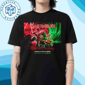 Iron Maiden The Run For Your Lives World Tour Returns To Europe And Beyond In 2026 Unisex T-Shirt