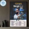Jordan Davis Europe Tour 2026 Tour Dates Home Decor Poster Canvas