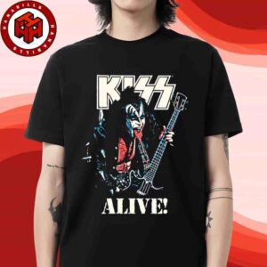 Kiss Celeb Alive Album Anniversary 50 Years Merch The Demon Alive Merchandise Unisex T-Shirt