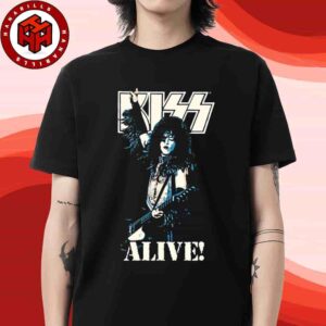 Kiss Celeb Alive Album Anniversary 50 Years Merch The Starchild Alive Merchandise Unisex T-Shirt