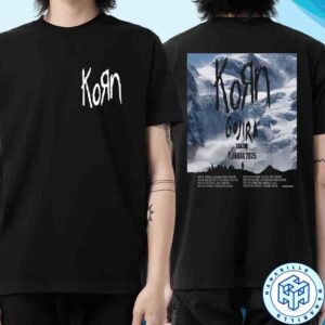 Korn Kanada 2025 Canada Tour Dates And Full Schedule Two Sided Unisex T-Shirt