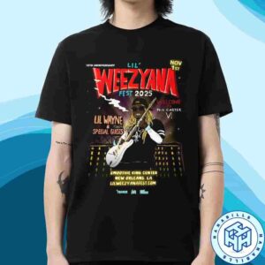 Lil Weezyana Fest 2025 Back To Smoothie King Center New Orleans LA Celebrating 10th Anniversary Nov 1st Lil Wayne Welcom To Tha Cater Vi Unisex T-Shirt