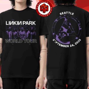 Linkin Park From Zero World Tour 2025 Exclusive Tee In Seattle WA On Sept 24th 2025 At Climate Pledge Arena Two Sided Unisex T-Shirt