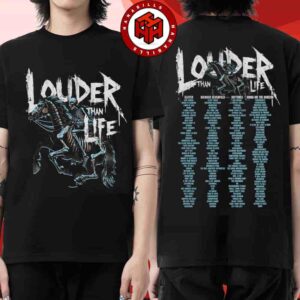 Louder Than Life Festival Full Lineup 2025 Event Tee In Louisville KY On Sept 18-21 Merch Final Ride Two Sided Unisex T-Shirt
