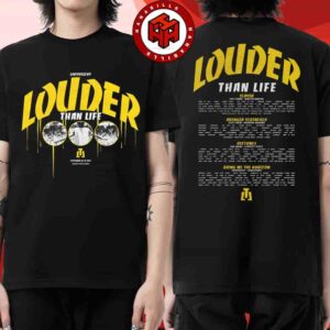 Louder Than Life Festival Full Lineup 2025 Event Tee In Louisville KY On Sept 18-21 Merch Thrasher Two Sided Unisex T-Shirt
