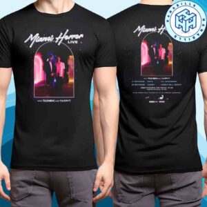 Miami Horror Are Heading To Perth And Sydney 2this November 2025 For Two Special Headline Shows Two Sided Unisex T-Shirt