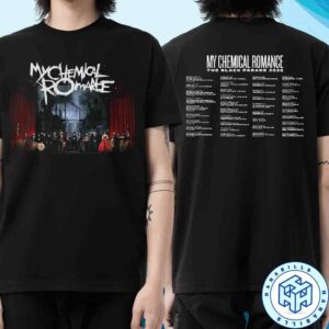 My Chemical Romance The Black Parade 2026 Tour Dates Two Sided Unisex T-Shirt