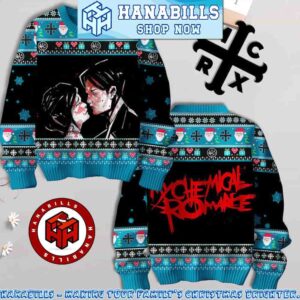 My Chemical Romance True Love Won’t Die Christmas Gifts Ugly Sweater For Family And Friend