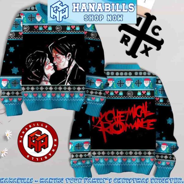 My Chemical Romance True Love Won’t Die Christmas Gifts Ugly Sweater For Family And Friend