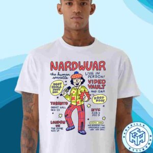Nardwuar’s Video Vault Toronto London And New York City 2025 Unisex T-Shirt