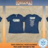 Official Ohana Festival 2025 Doheny State Beach Dana Point CA On Sept 26-27-28 Dates List 70s surf T-shirt