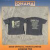 Official Ohana Festival 2025 Doheny State Beach Dana Point CA On Sept 26-27-28 Dates List Sychedelic Event T-Shirt
