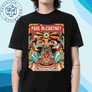 Paul McCartney Got Back Tour 2025 California At Santa Barbara Bowl On Sept 26th Unisex T-Shirt