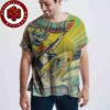 Bad Bunny Debi Tirar Mas Fotos Juego De Domino Merchandise All Over Print T-Shirt