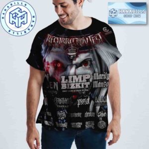 Resurrection Fest EG 2026 Viveiro Spain On July 1 2 3 4 2 First Line Up All Over Print Shirt