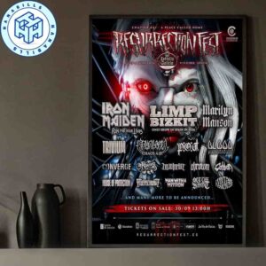 Resurrection Fest Eg 2026 Viveiro Spain On July 1 2 3 4 2 First Line Up Home Decor Poster Canvas