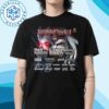 Ghost Skeletour World Tour Sept 23-24-25 2025 Palacio De Los Deportes Ciudad De Mexico MX Two Sided Unisex T-Shirt
