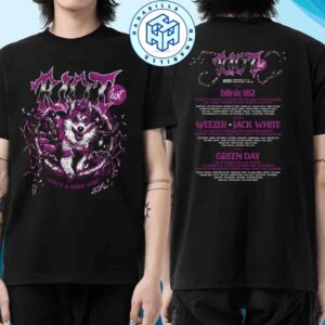 Riot Fest 2025 Lineup 3-Day Music Festival Chicago IL Who’s A Good Dog Two Sided Unisex T-Shirt