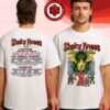 Sacred Reich The American Way 2025 Tour Dates List 2025 No Truth No Justice Merch Two Sided Unisex T-Shirt
