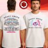 Shaky Knees Festival 2025 Event Tee At Piedmont Park In Atlanta GA On Sep 19-21 2025 Merch Shockwave Lineup Two Sided Unisex T-Shirt