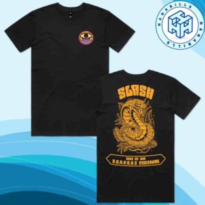 Slash Live At The Serpent Festival November 7th 2025 Snake Two Sided Merchandise T-Shirt