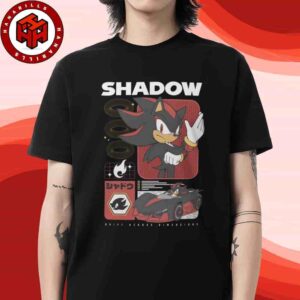 Sonic the Hedgehog Shadow Racing Power Tee Ultimate Cross-Dimensional Racing Champ Merchandise Unisex T-Shirt