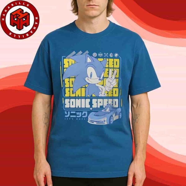 Sonic the Hedgehog Sonic Speed Tee Gotta Go Fast Merchandise Unisex T-Shirt