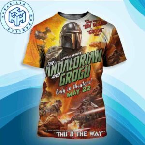 Star Wars The Mandalorian and Grogu only in theaters May 22 2026 New Adventure All over Print Shirt