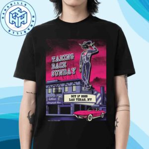 Taking Black Sunday Concert Poster Fontainebleau Las Vegas On Oct 17 2025 Unisex T-Shirt