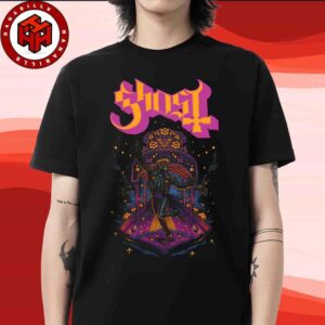 The Band Ghost Skeletour World Tour 2025 Event Tee In Xochimilco Mexico City Merchandise Unisex T-Shirt