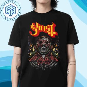 The Nameless Ghouls Official Ghost Cult Exclusive Design For Skeletruck Mexico City 2025 Unisex T-Shirt