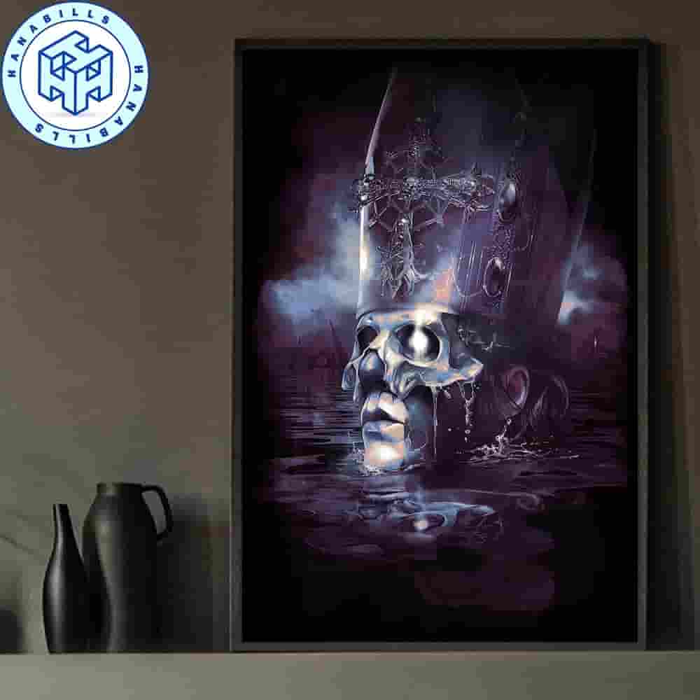 The Nameless Ghouls Official Ghost Cult Skeletour 2026 Home Decor Poster Canvas