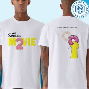 The Simpsons Movie 2 Exclusive Tee In Theaters On July 23 202 Two Sided Unisex T-Shirt