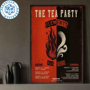 The Tea Party Elements Tour Of Australia Set For Next February 2026 Home Decor Poster Canvas