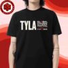 Eric Church Free The Machine Tour 2025-26 Cities List Skull Merchandise Two Sided Unisex T-Shirt